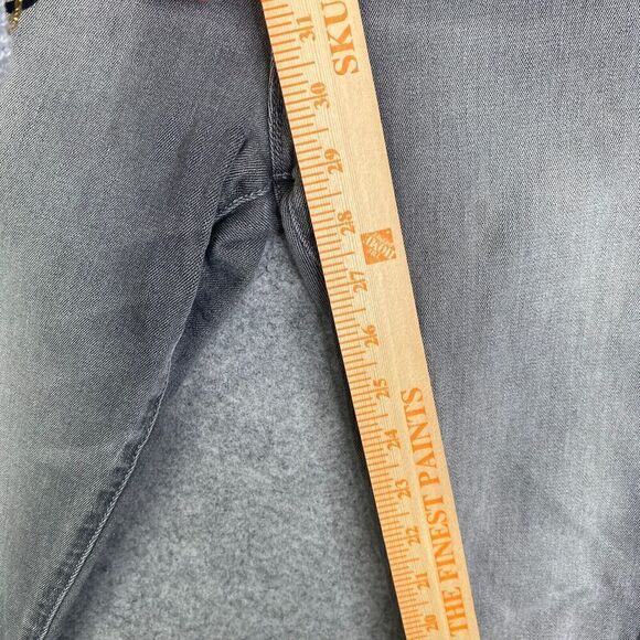 Mother Denim The Swooner High-Rise Side-Stripe Jeans in Supermoon Stripe size 29 - Picture 6 of 15